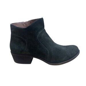 Lucky Brand Women’s Green Suede Brolley Western Ankle Booties 7M